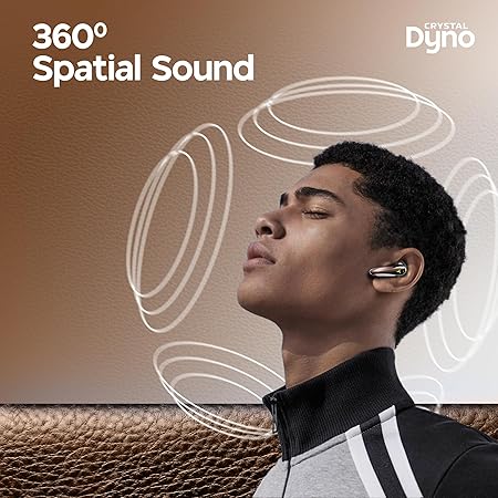 truke New Launch Crystal Dyno Leather Finish True Wireless in Ear Earbuds - Image 2