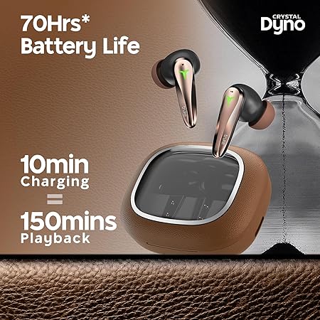 truke New Launch Crystal Dyno Leather Finish True Wireless in Ear Earbuds - Image 3