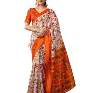 Printed Cotton Saree