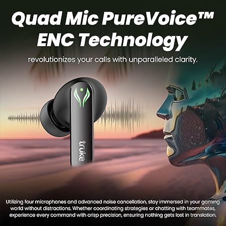 truke New Launch BTG Ultra True Wireless in Ear Earbuds - Image 3