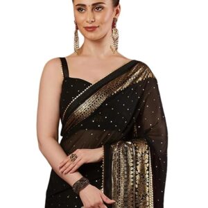 Foil Printed Saree