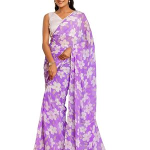 Georgette Printed Saree