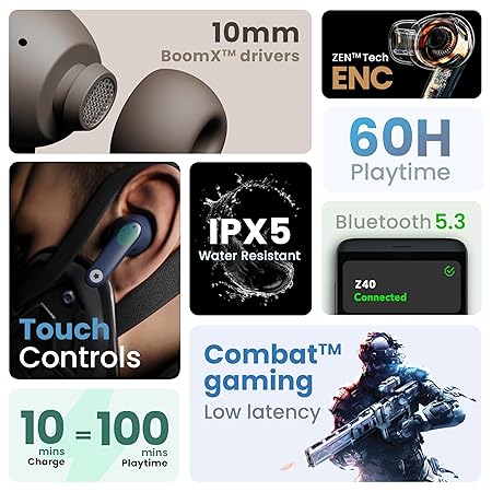 GOBOULT Z40 True Wireless in Ear Earbuds - Image 4