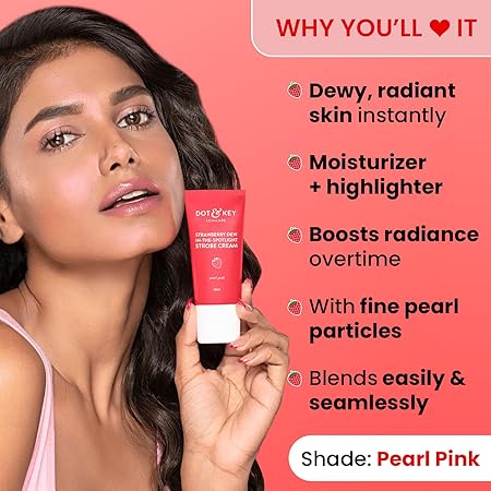 DOT & KEY Strawberry Dew Strobe Cream For Face Skin Radiance Cream - Image 2