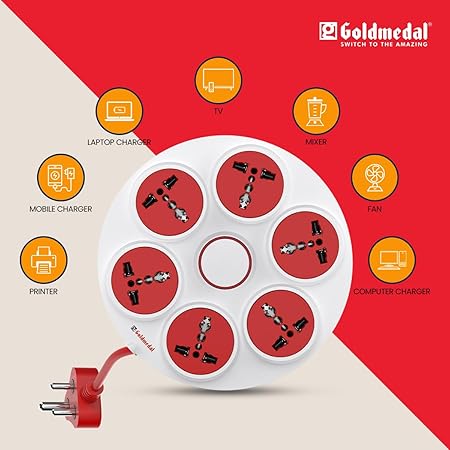 Goldmedal 360 Degree Power Strip - Image 3