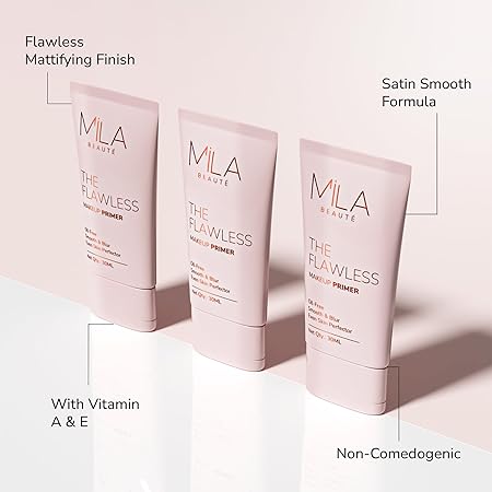 Mila Beauté Flawless Makeup Primer for Face - Image 4