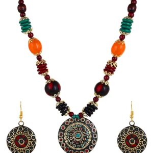 Necklace Jewellery Set with Earrings for Girls and Women