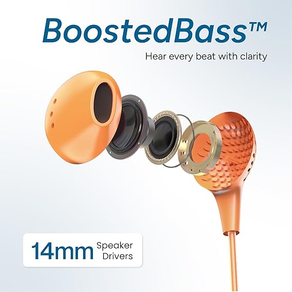 Ambrane Wired Earphones with Mic - Image 3