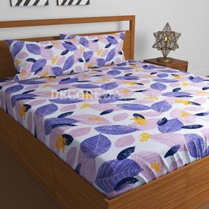 Double Bed Bedsheet with 2 Pillow Covers