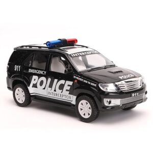 Centy Toys Plastic Police Interceptor Fortune Pull Back Car