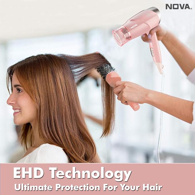 Hot and Cold Foldable Hair Dryer for Women - Image 3