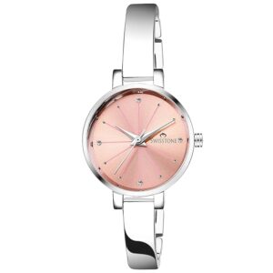 Analog Stainless Steel Silver Plated Women's Watch