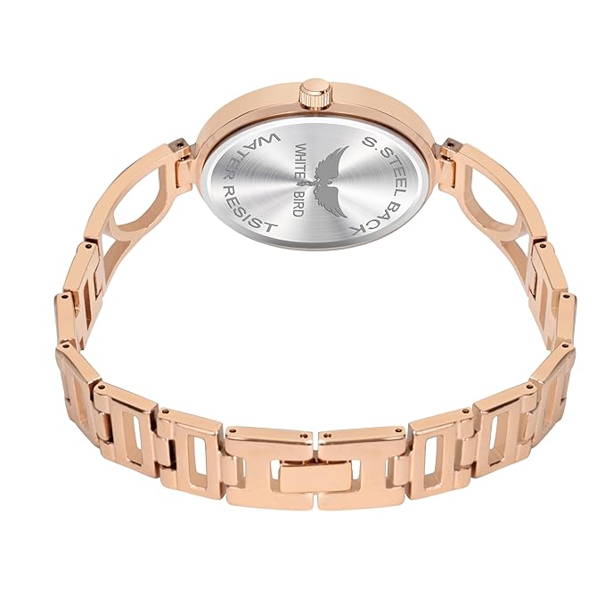 Women's Crystal Accented Bracelet Watch - Image 3