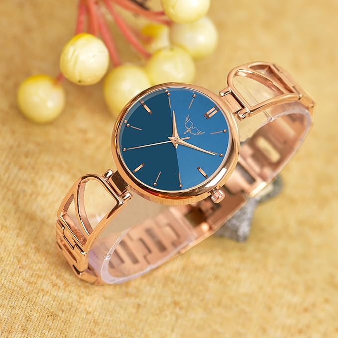 Women's Crystal Accented Bracelet Watch - Image 4