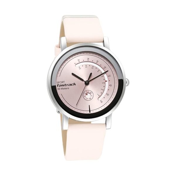 Fastrack Analog Pink Dial Women's Watch