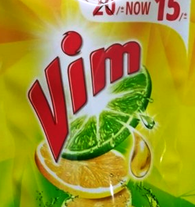 Vim Dishwash Liquid Gel