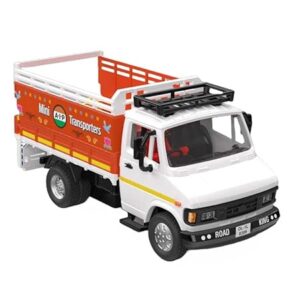 Amisha Gift Gallery Pull Back Action 407 Mini Transporter Truck