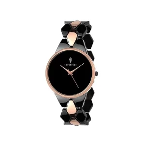 THE ROYAL WAY Analogue Women's Watch (Black Dial)