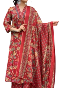 Rayon Women Anarkali Kurti