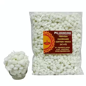 Pujahome Round Phool Batti- 500 Pieces