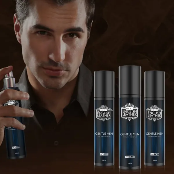 NEXT English Leather Perfume Body Spray - Image 2