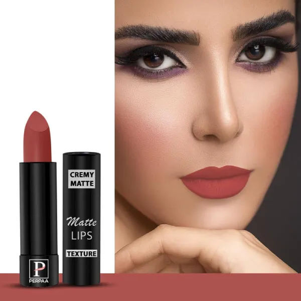 PERPAA Creamy Matte Lipstick Combo of 4 Long Lasting One Swipe - Image 2