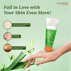 Patanjali Soundarya Aloe FacewashVera Gel 