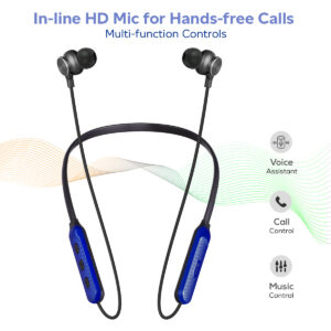 pTron Tangent Duo Bluetooth 5.2 Wireless in Ear Headphones