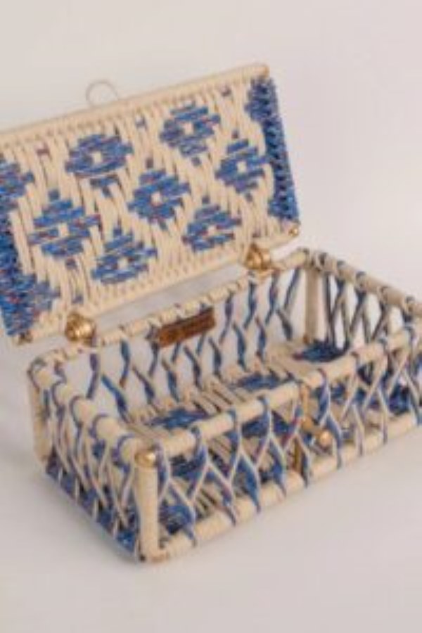 Hand Woven Cane Basket