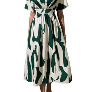 Leriya Fashion Printed Maxi Dress for Women
