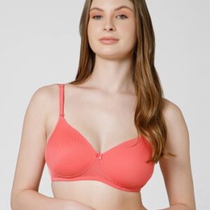 Seamless Spandex Wirefree Padded Full Coverage Bra