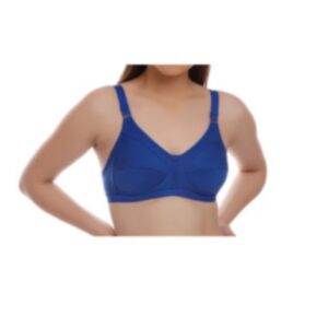 Blue Non-Padded Bra