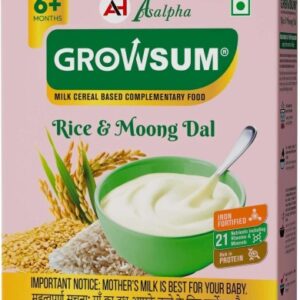 GROWSUMS RICE & MOONG DAL Cereal