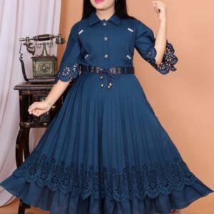 Girls Maxi/Full Length Party Dress