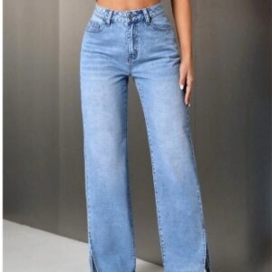 High Rise Light Blue Jeans
