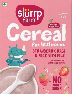 Slurrp Farm No Added Sugar Ragi Strawberry