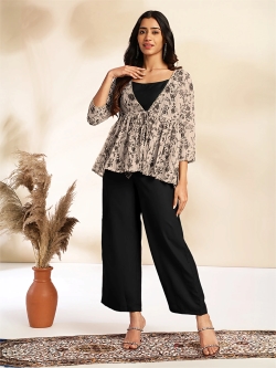 Top Pant Co-ords Set with Jacket - Image 8
