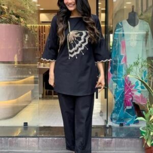 Emboidery Work Co-ord Set For Women