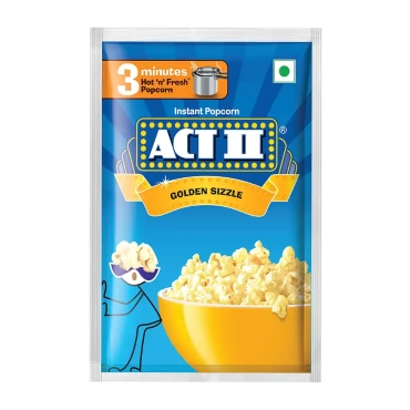 Act II Instant Popcorn | Golden sizzle