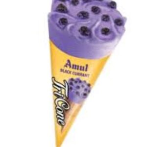 Amul Black Currant Tricone Ice Cream