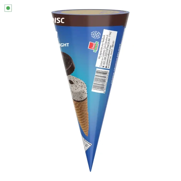 Amul Cookie Crunch Delight Ice Cream Cone - Image 2