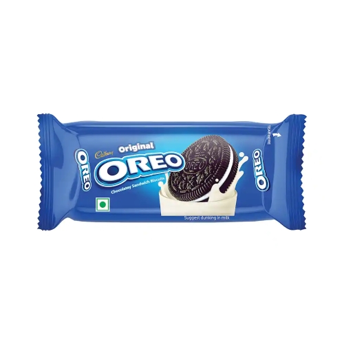 Cadbury Oreo Vanilla Flavour Creme Sandwich Biscuits