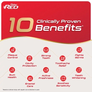 Dabur Red Ayurvedic Toothpaste - Image 4