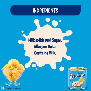 Nestle Milkmaid Partly Skimmed Sweetened Condensed Milk - Image 4