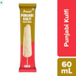 Amul Punjabi Kulfi Tille Wali Gold - Rich & Creamy Flavour, 60 ml Pouch