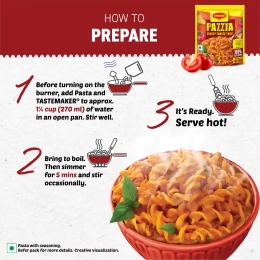 Maggi Pazzta Instant Pasta - Cheesy Tomato Twist - Image 6