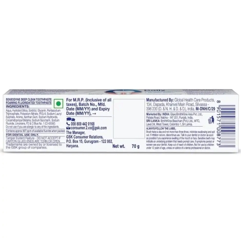 Sensodyne Deep Clean Toothpaste - Image 2