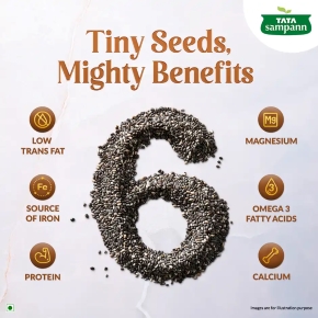 Tata Sampann Absolutely Pure Premium Chia Seed - Image 4