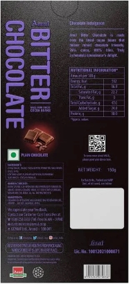 Amul Bitter Chocolate - Image 2