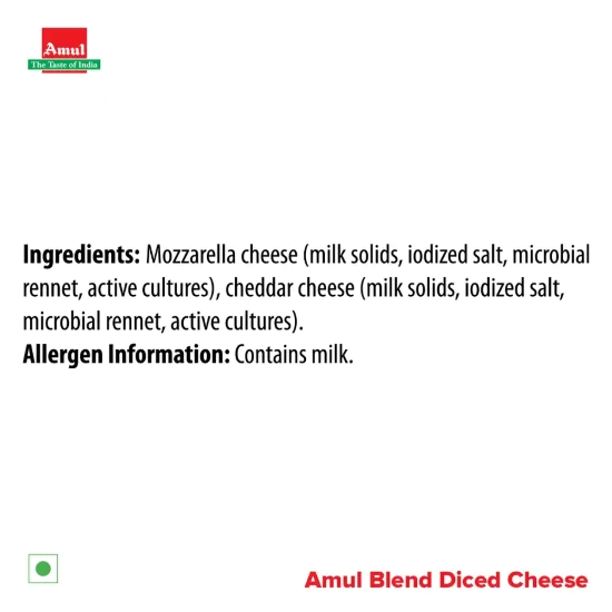 Amul Diced Cheese - Image 4